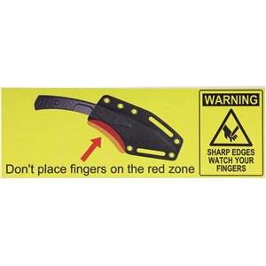 Kiri Fixed Blade Dark Stone