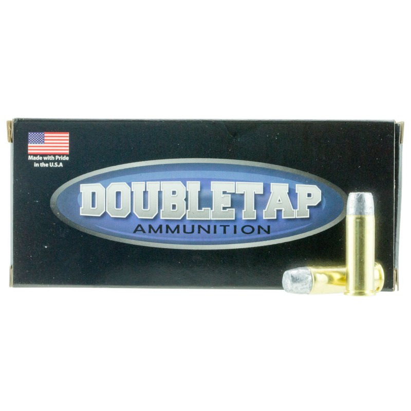 DoubleTap Ammunition 44M320HC Hunter  44 Rem Mag 320 gr Hard Cast Solid 20 Per Box 25 Case