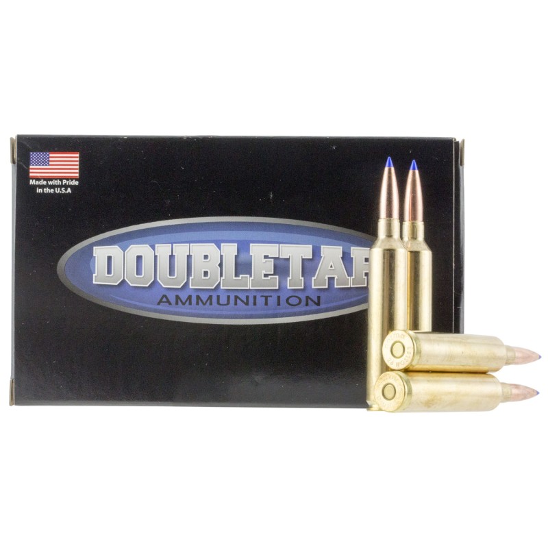 DoubleTap Ammunition 26N127X Longrange Rifle 26 Nosler 127 gr Barnes LRX Lead Free 20 Per Box 25 Case