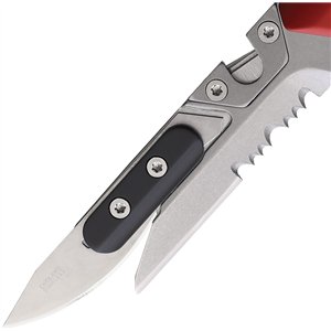 Ferrum Rescue Linerlock Red