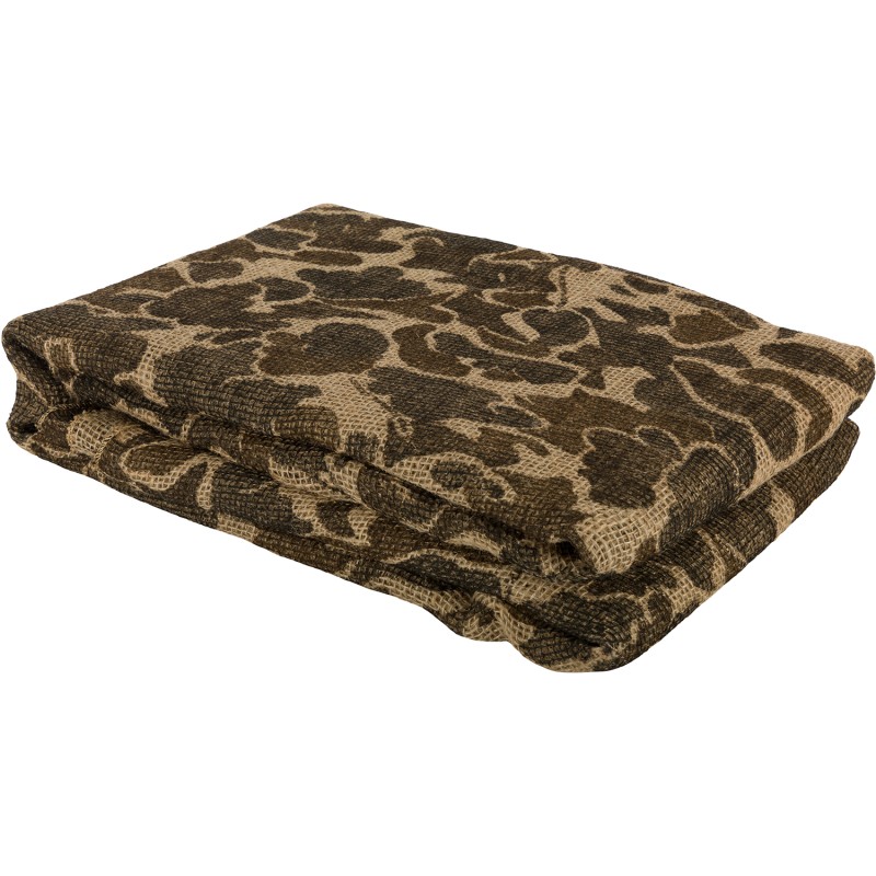 Drake Waterfowl DA1200016   Old School Camo Burlap 4x 12