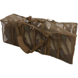 Drake Waterfowl DA370012D Decoy Bag Floater 12 Slot Duck Brown VinylCoated Mesh