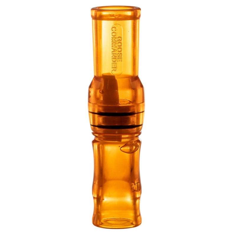 Duck Commander DCSPECK2 Goose Commander  Open Call Single Reed Specklebelly Sounds Attracts Ducks Orange Polycarbonate