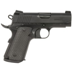 EAA GIRSAN 392065 MC1911 SC Untouchable SubCompact Frame 9mm Luger 71 3.40  Black Steel Barrel Black Serrated Steel Slide  Frame