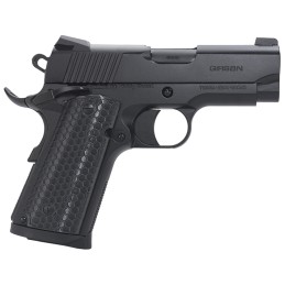 EAA GIRSAN 392050 MC1911 SC Untouchable SubCompact Frame 45 ACP 61 3.40  Black Steel Barrel Black Serrated Steel Slide  Frame wB