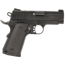 EAA GIRSAN 391041 MC1911 SC Influencer SubCompact 45 ACP 61 3.40 Blued Steel Barrel Black Cerakote Optic ReadySerrated Steel Sli