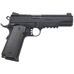 Girsan 391049 MC1911 S Influencer Full Size 38 Super 91 5 Blued Steel Barrel Black Optic ReadySerrated Steel Slide  Frame wPicat