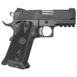 Girsan 395055 Witness2311  45 ACP 111 3.40 Black Steel Barrel Black Serrated Steel Slide Black Polymer Frame wBeavertail  Picati