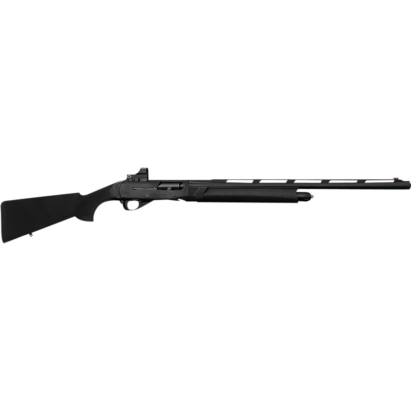 Girsan 390170 MC312 Sport 12 Gauge with 24 Barrel 3 Chamber 51 Capacity Black Metal Finish  Black Synthetic Stock Right Hand Ful