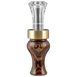 Echo Calls 90016 Timber  Double Reed Mallard Sounds Attracts Ducks Brown Bocote Timber