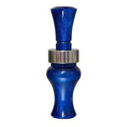 Echo Calls 79014 Meat Hanger  Double Reed Mallard Sounds Attracts Ducks Blue Pearl Acrylic