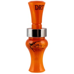 Echo Calls 79026 Timber  Double Reed Mallard Sounds Attracts Ducks Orange Pearl Acrylic