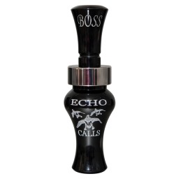 Echo Calls 80002 Boss  Open Call Single Reed Mallard Sounds Attracts Ducks Black Acrylic