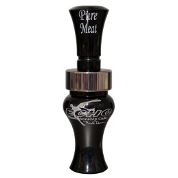 Echo Calls 79019 Pure Meat  Open Call Double Reed Mallard Sounds Attracts Ducks Black Acrylic