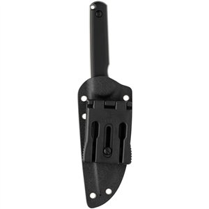 Lackey XL Fixed Blade Black