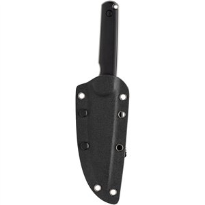 Lackey XL Fixed Blade Black