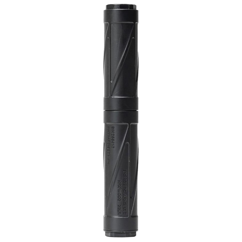 Energetic Armament EA03 NYX Mod 2 Suppressors 22LR 12x28 Black Cerakote