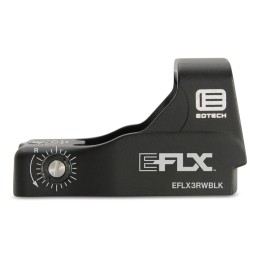 Eotech EFLX3RWBLK EFLX Mini  Black Anodized 1x 3 MOA Red Dot Reticle