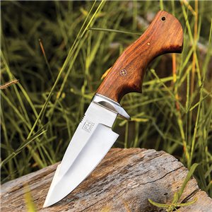 Fixed Blade Brown Wood