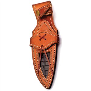 Fixed Blade Damascus Gray