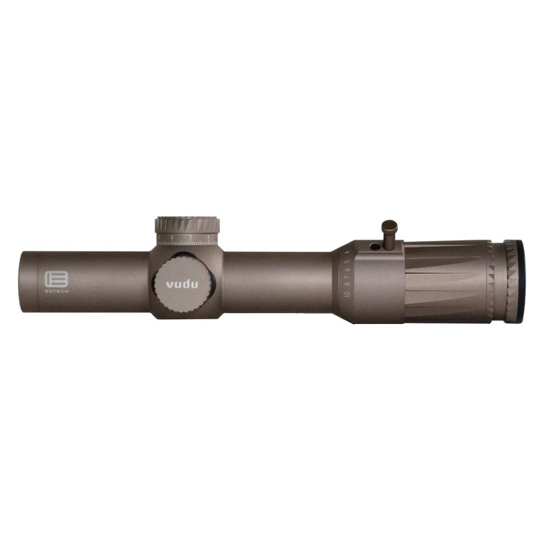 Eotech VDU110FFSR4TAN Vudu  Black 110x28mm 34mm Tube 1 MOA Illuminated Red SR4 MOA Reticle