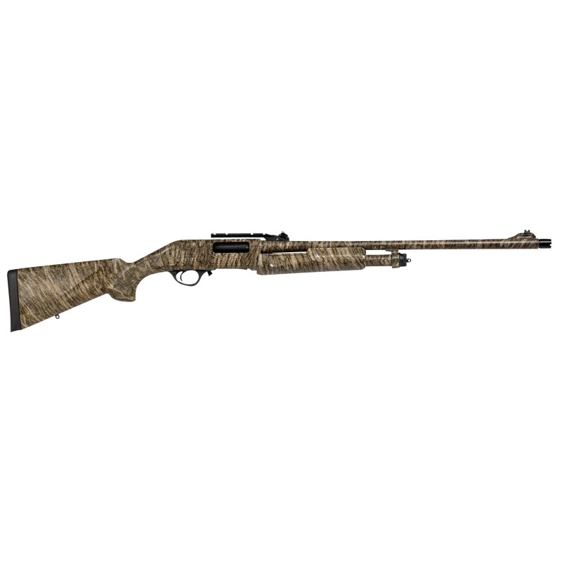 Escort HEFH1224TRBL Field Hunter Turkey 12 Gauge 3 41 24 NiCrMo Steel Barrel Aircraft Alloy Receiver Full Coverage Mossy Oak Bot