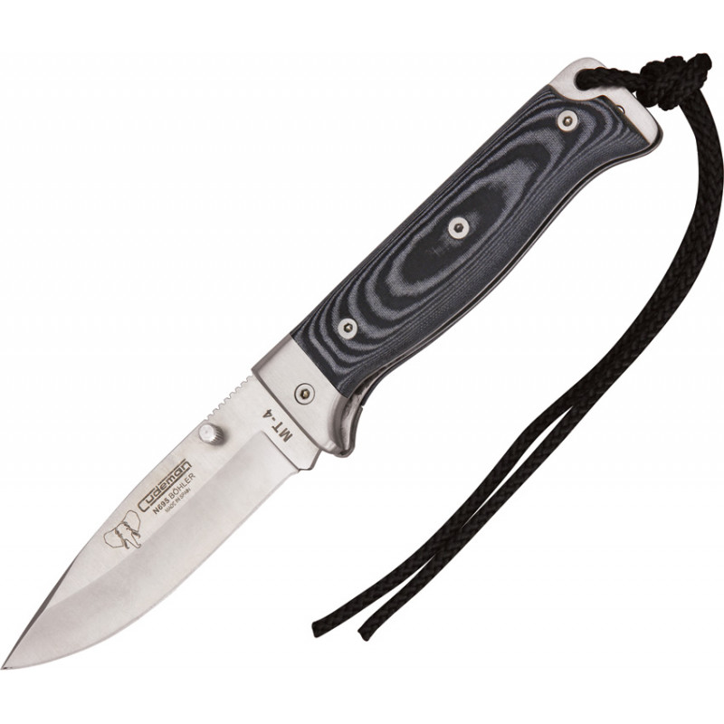 MT4 Lockback Black Micarta