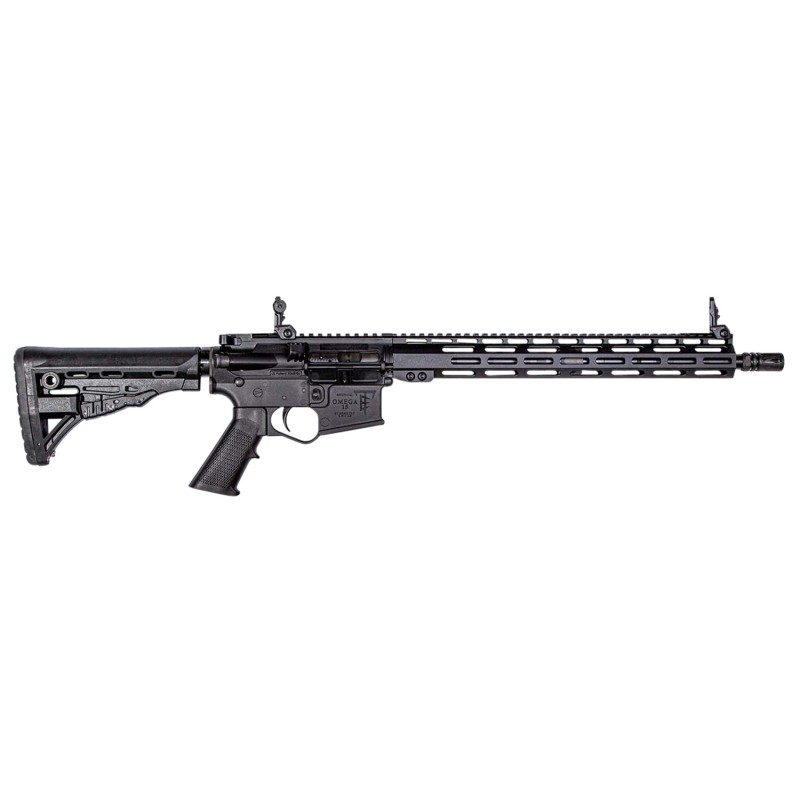 ET Arms Inc ETAGOMEGA556ML15CA Omega15  5.56x45mm NATO 101 16 Polymer Rec ATI SR1 Deluxe Stock A2 Grip FlipUp Sights