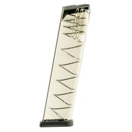 ETS Group GLK922 Pistol Mags Competition Legal 22rd 9mm Luger Compatible wGlock 17181919X263445 Gen15 Clear Polymer