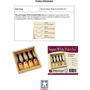 Super-Wide-Format Palm Set