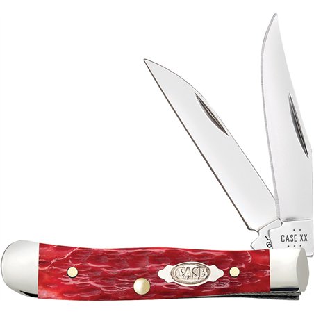 Tiny Trapper Dark Red Bone