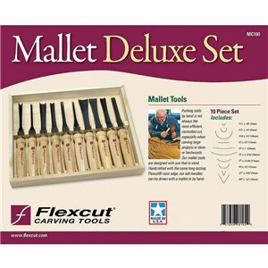 Ten Piece Deluxe Mallet Set
