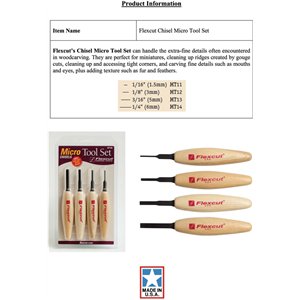 Chisel Micro Tool Set