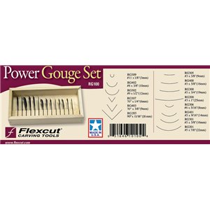 Deluxe Power Gouge Set