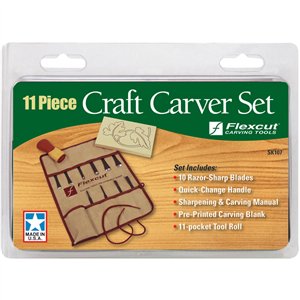 Eleven Piece Craft Carver Set