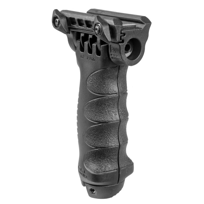 FAB Defense FXTPODG2QR TPod G2 Quick Release Foregrip  Bipod Independent Adjustable Legs Black Reinforced Polymer 6061 Aluminum 