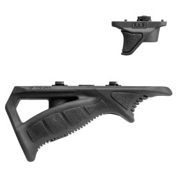 FAB Defense FXPTKMCB PTKM Rubberized MLOK Compatible Ergonomic Pointing Grip Combo Pack  Black