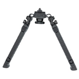 FAB Defense FXSPIKEB Spike Precision Bipod 7.09 11.42 Adj. Rotating  Tilting Rubber Feet Includes Leg Extensions Picatinny Rail 