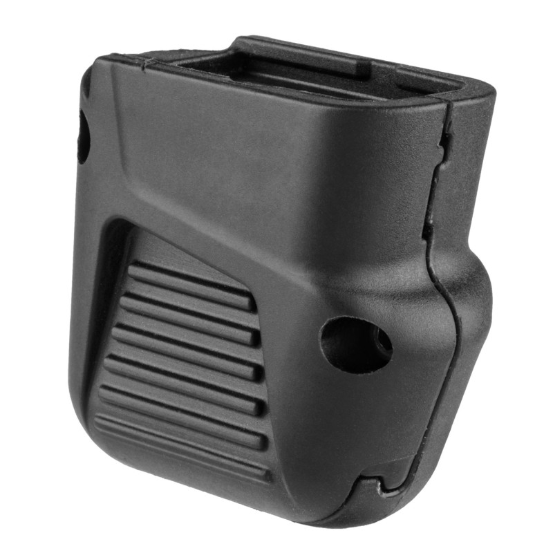 FAB Defense FX4310B Mag Extension  4rd Compatible w Glock 43 Black Matte Polymer