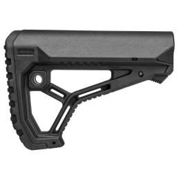 FAB Defense FXGLCOREB GLCore  Buttstock for AR15 M4 Black Fiberglass Reinforced Polymer