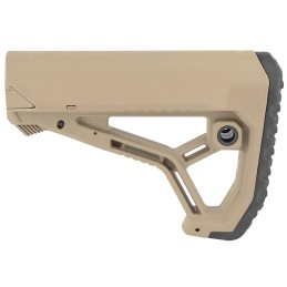 FAB Defense FXGLCORET GLCORE AR15M4 Buttstock for MilSpec and Commercial Tubes  Flat Dark Earth