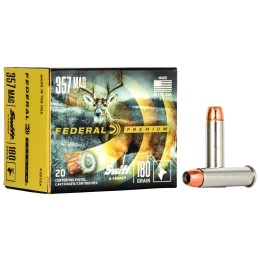 Federal P357SA Premium  357 Mag 180 gr Swift A Frame 20 Per Box 10 Case