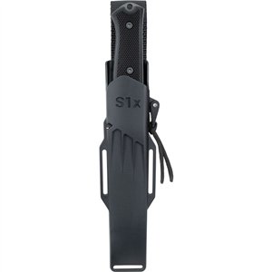 S1x Survival Knife Black