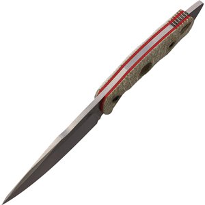 Alaris Fixed Blade Grn/Red