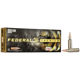 Federal P300WSMF Premium  300 WSM 180 gr Barnes TSX 20 Per Box 10 Case