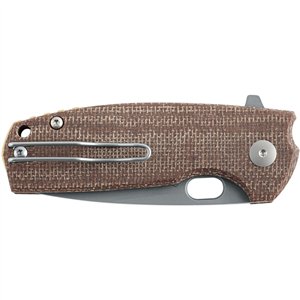 Core Linerlock Brown Micarta