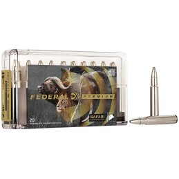 Federal P416T1 Premium Safari CapeShok 416 Rigby 400 gr Trophy Bonded Bear Claw 20 Per Box 10 Case