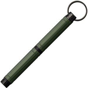 Green Backpacker Keyring Pen