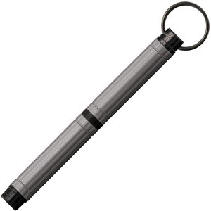 Gray Backpacker Keyring Pen
