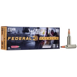 Federal P270WSMTC1 Premium  270 WSM 130 gr Trophy Copper 20 Per Box 10 Case